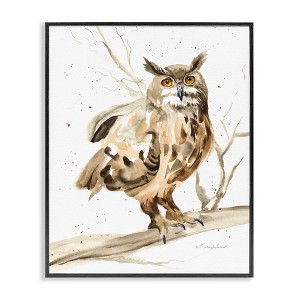 Stupell Industries Owl Perched in Tree, 16" x 20" - 1 of 4