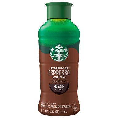 Starbucks Chilled Espresso Americano Black - 40 fl oz