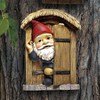 Design Toscano The Knothole Gnomes Garden Welcome Tree Sculpture - image 2 of 4