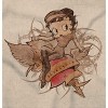 Betty Boop Cartoon Love Hurts Tattoo Womens Graphic T Shirt Tees Brisco Brands - 2 of 4
