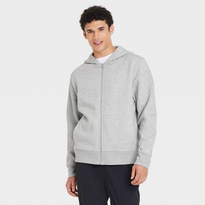 Men's Cotton Fleece Full Zip Hooded Sweatshirt - All In Motion™