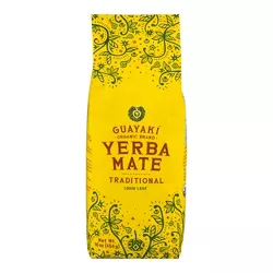 Yerba Mate Organic and Fair Trade Traditional Loose Leaf Tea - 1lb