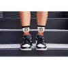 NFL Cincinnati Bengals J Burrow Bobble Youth Socks: Cushioned Heel & Toe, Knit Fabric - 3 of 3
