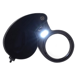 INSTEN 40X Magnifying Glass with LED Light for Jewel/ Watch Repair - 1 of 4