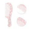 Unique Bargains Durable Marble Texture Large Tooth Comb 1 Pc - 3 of 4