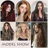 Wikineon Clip In Hair Extensions Long Straight Wavy Synthetic Hairpiece,Natural & Soft Hair &Blends Well Hair Extension, Daily Use - 4 of 4
