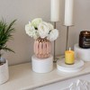 Sculptural Ceramic Flower Vase for Office, Living Room Decor, Table, and Bedroom Display - House Decor with Style for Any Space - 3 of 4