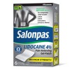 Salonpas Lidocaine 4% Pain Relieving Gel Patch - 6ct : Target