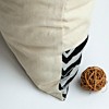 Slickblue Decorative Linen Throw Pillow - Stylish Patchwork Floor Cushion, 19.7"x19.7", 8 Design Options - 4 of 4