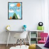 Stupell Industries Seek Adventure with Tent Black Framed Floater Canvas Wall Art - 2 of 4
