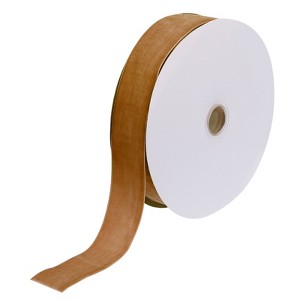Unique Bargains Soft Single Face Spool Silky Velvet Ribbon for Bouquets DIY Crafts - 1 of 3