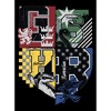 Men's Harry Potter House Crests Shield T-Shirt - 2 of 4