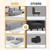 Karl Home |64.2 inch Sleeper Sofa Sofa bed - 3 of 4