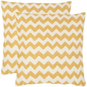 Striped Tealea Pillow (Set of 2) - Safavieh - 1 of 1