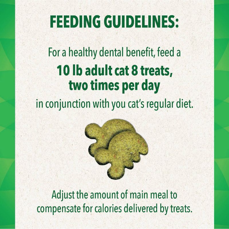 Greenies Feline Dental Catnip Flavor Cat Treats, 4 of 14