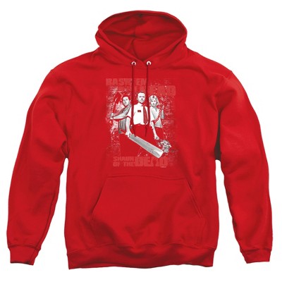 Shaun Of The Dead Bash Em Adult Pull-Over Hoodie