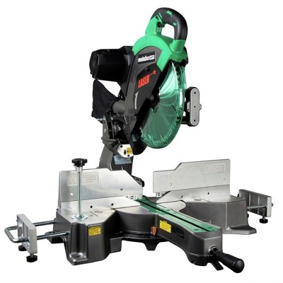 Metabo HPT C12RSH2SM 15 Amp Dual Bevel 12 in. Corded Sliding Compound Miter Saw