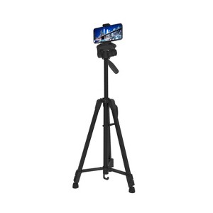 Tzumi ONAIR Pro Stand Lightweight 57" Aluminum Tripod - Black - 1 of 4