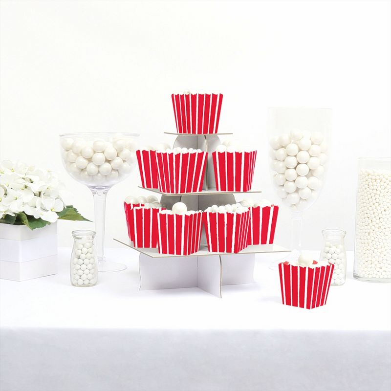 Big Dot of Happiness Red Stripes - Party Mini Favor Boxes - Simple Party Treat Candy Boxes - Set of 12, 2 of 6