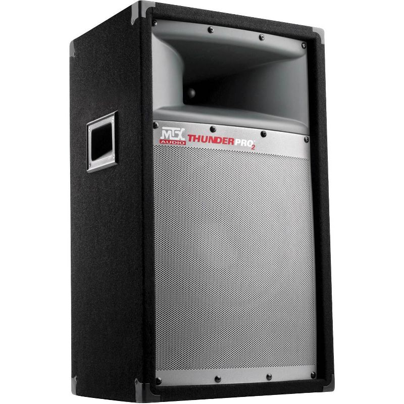 MTX TP1200 12" 300W 2 Way Cabinet Tower PRO DJ PA Speaker Audio System (4 Pack), 2 of 7