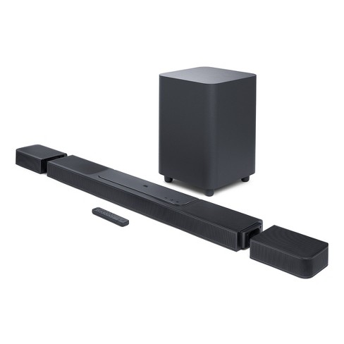 Fabel anbefale stege Jbl Bar 1300x Pro 11.1.4 Soundbar With 12" Wireless Subwoofer; Detachable  Rear Speakers, Multibeam Surround Sound, Dolby Atmos, & Dts:x : Target