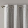 PAGED Printed Faux Silk Total Blackout Curtain Panel,2 PCS Window Curtain Panel with Grommet Top,Curtains for Bedroom,Living Room - 3 of 4