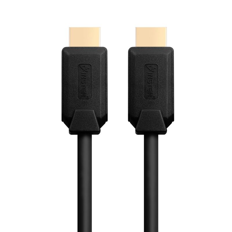 Insten - 2 Pack HDMI Male to Male Cable, 2.1 Version, 8K 60Hz, 48Gbps, PVC Cable, Gold Connectors, 10ft , Black, 3 of 10