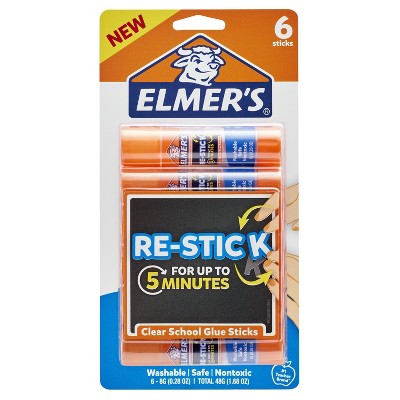 clear glue stick