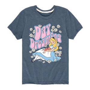 Boys' - Disney - Alice In Wonderland Short Sleeve Graphic T-Shirt - 1 of 4