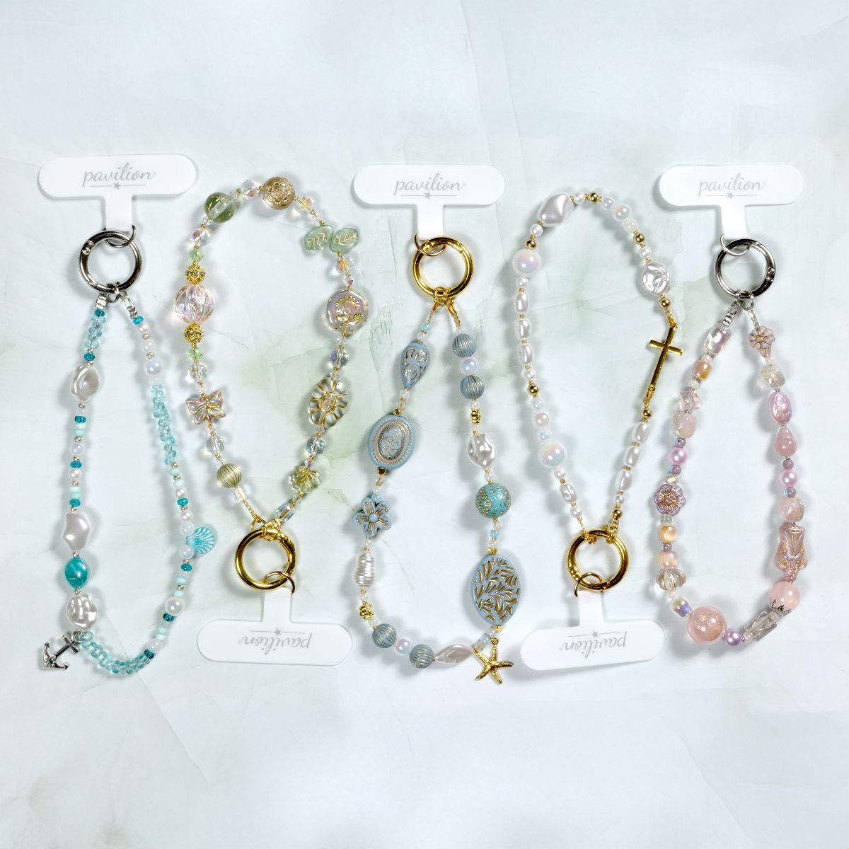 Pavilion Gift Company - Nature - Beaded Hands-Free Wrist Strap - Cell Phone Accessories - thumbnail 5