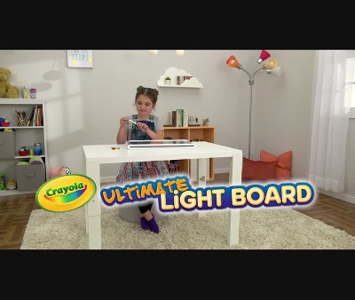  Crayola Ultimate Light Board (Red), Kids Light-Up Tracing Pad,  Kids Toys, Gift for Boys & Girls, Drawing Light Box, Ages 6+ [  Exclusive] : Toys & Games
