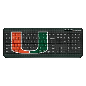 NCAA ACC Universities Linen Wireless USB Keyboard - 1 of 4