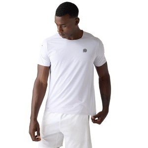 Future Planet Men's Horizon Quick-Dry Performance Sport Athletic Active Outdoor T-Shirt Tee White / Snow - 1 of 4