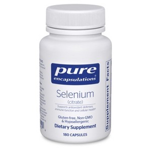 Pure Encapsulations Selenium (Citrate) - For Immune System Support & Cellular Health - Supports Blood Flow* - Gluten Free & Vegan - 1 of 4