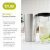 True Barkeep Boston Shaker, Stainless Steel Cocktail Tin & Mixing Glass with Rubber Seal and Measurements, 28 Oz and 16 Oz,  Set of 2 - 2 of 4