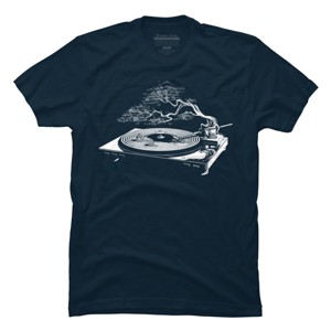 Men's Design By Humans The Sound of Zen By EranFowler T-Shirt - 1 of 4