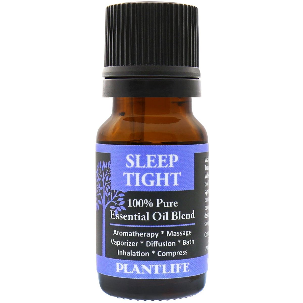 Plantlife Sleep Tight Essential Oil Blend – 100% Pure & Therapeutic Grade – Natural, Undiluted & Calming – No Additives or Fillers – 10ml Aromatherapy