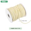 Unique Bargains Waxed Polyester Durable Flexible Beading Cord 1 Roll - 3 of 4