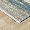 Oriental Weavers Bauer 042L2 Blue/ Beige Indoor Area Rug - 5'3" x 7'6" - image 2 of 4