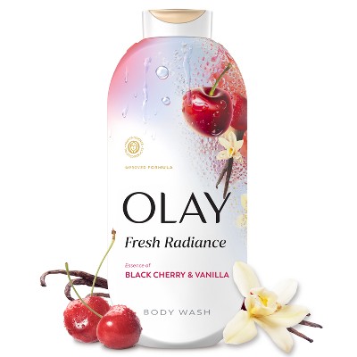 Olay Fresh Radiance Vitamin B3 and Antioxidant Blend Body Wash - Black Cherry and Vanilla - 22 fl oz