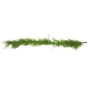 Northlight Real Touch™️ Cedar Artificial Christmas Garland - 5' x 8" - Unlit - 1 of 4