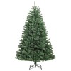 Aghana Digitals 70.9" Green Artificial Christmas Tree with Hinged Branches, 300 Warm White LEDs, 8 - 4 of 4