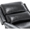 SEVOBAL Accent Chairs Faux Leather Pushback Recliner Sofas Chair for Living Room Bedroom, Indoor Home Sofas for Adults, Brown,36"*30"*41" - 4 of 4