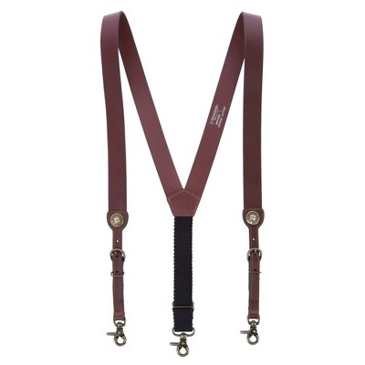 Nocona Belt Co. Men's Shot Shell Leather Suspender, tan Large : :  Clothing, Shoes & Accessories