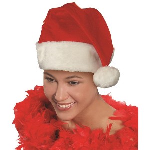 Forum Novelties Deluxe Santa Hat Christmas Costume Accessory - 1 of 1