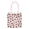 Sparkle and Bash 12 Pack Small Gift Bags with Handles for Candles, Mini Party Favors for Mothers Day, 3 Assorted Pink Designs (5x5x3 in) - 4 of 4