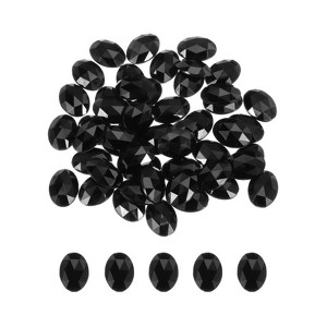 Unique Bargains Flat Back Artificial Rhinestones for Wedding DIY Crafts Party 50 Pcs - 1 of 4
