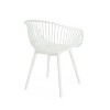 Christopher Knight Home Ari Patio Modern Mykonos Polypropylene Dining Chair With Cutout Design Backrest (Set of 2) - 4 of 4
