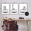 Stupell Industries Dinosaurs Bathing Bathroom Tub Black Framed Giclee Art - 3 of 4