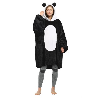 Catalonia Woman Fleece Blanket Hoodie Sweatshirt, Oversized Wearable Blanket for Adults and Teen, Gift for Her, Gift for Him